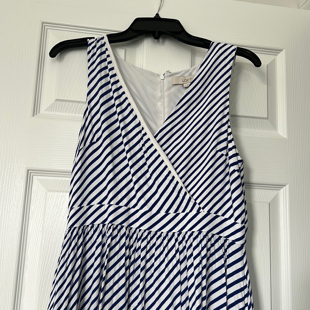 Loft Stripped dress